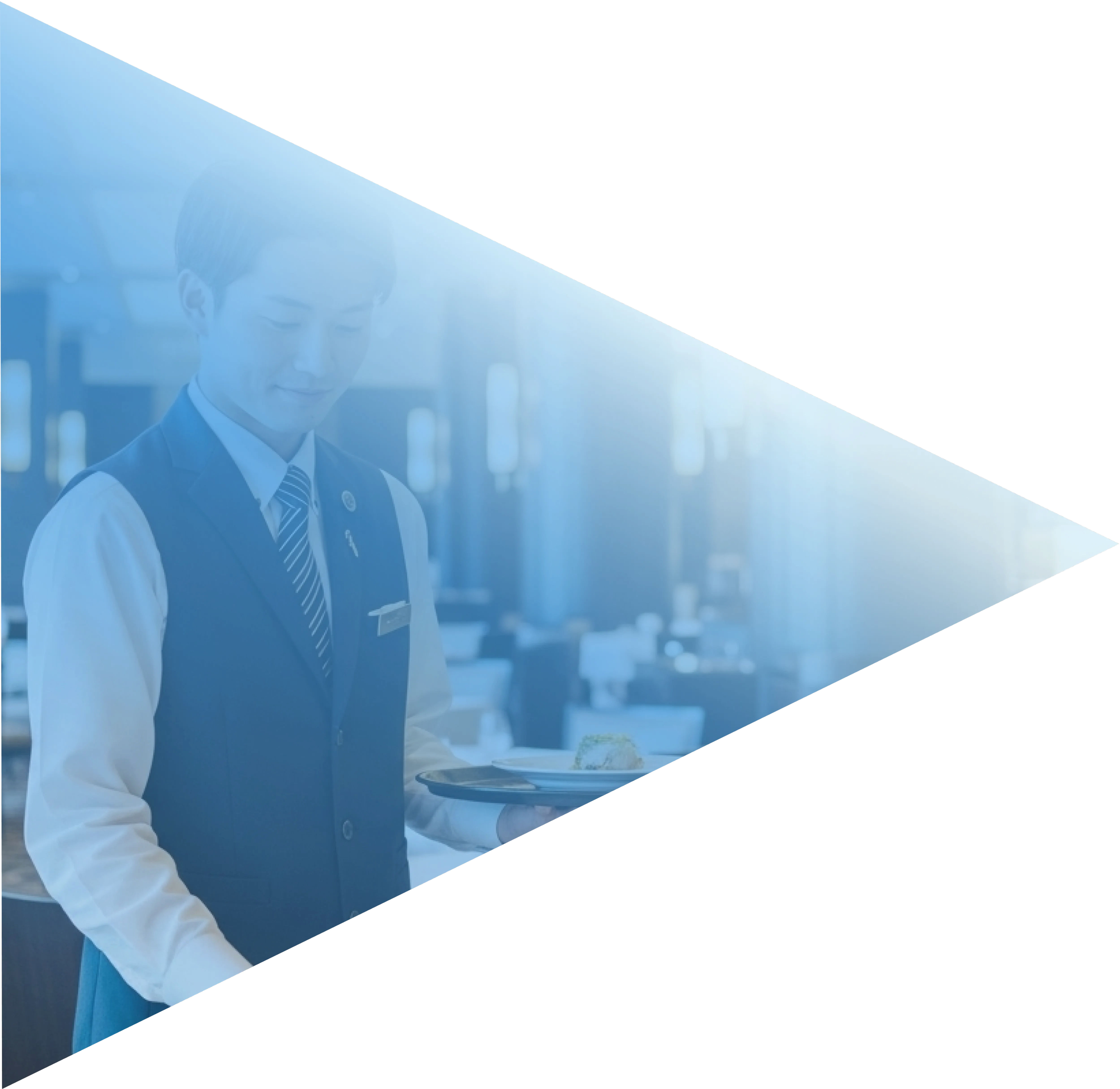 ホテルスタッフ男性